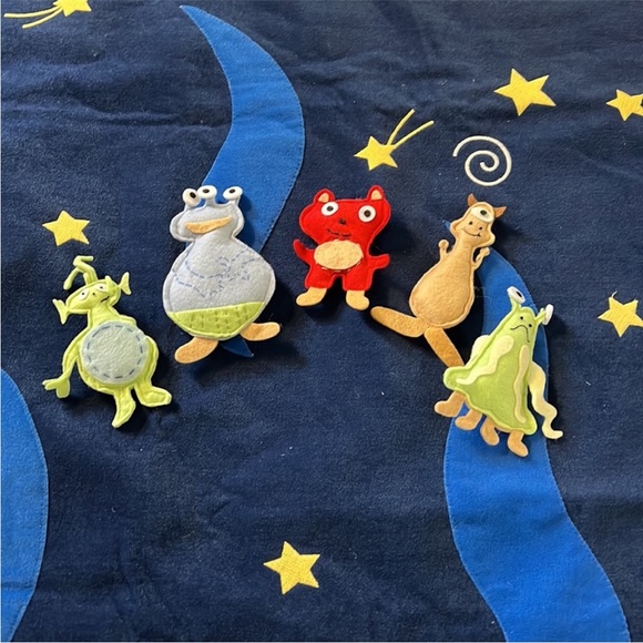 Pottery Barn Kids Space Felt Wall Hanging - Picture 3 of 6